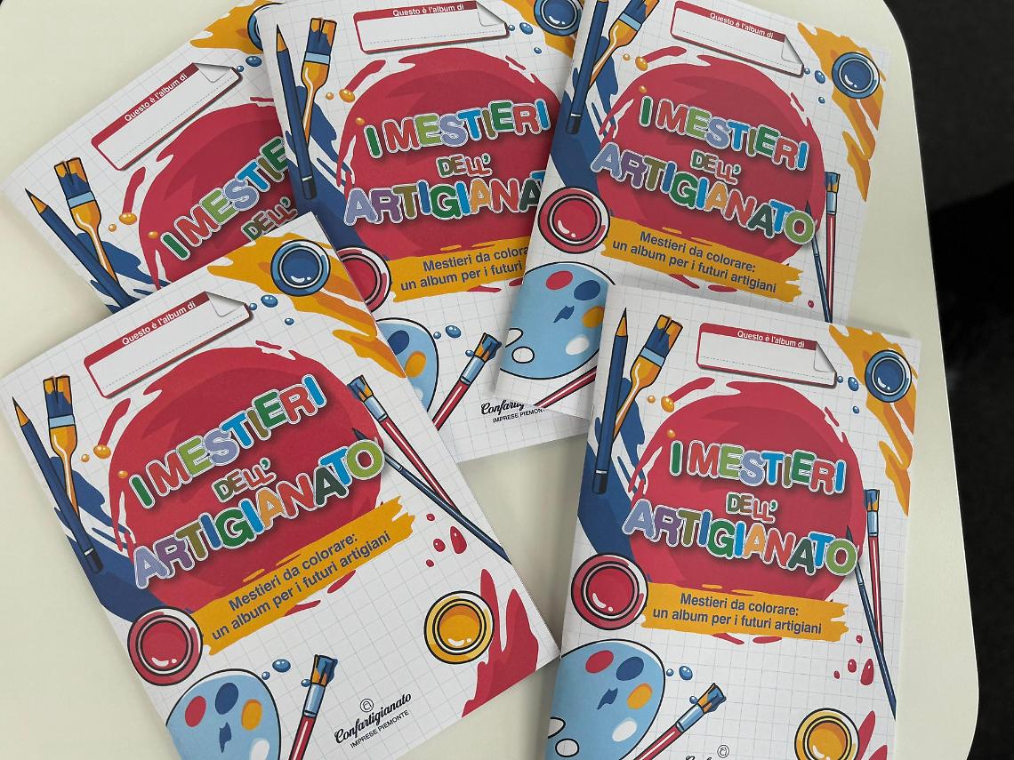 Confartigianato presenta l’album educativo: 27 sagome di mestieri e filastrocche per i bambini