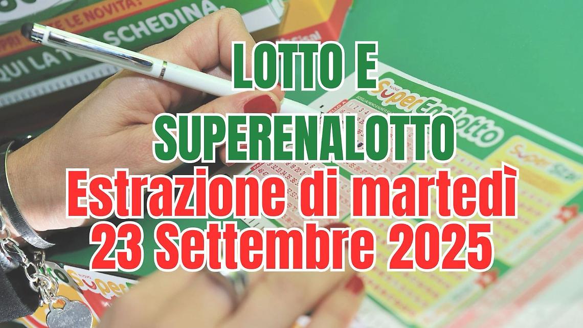 Estrazioni Lotto e Superenalotto