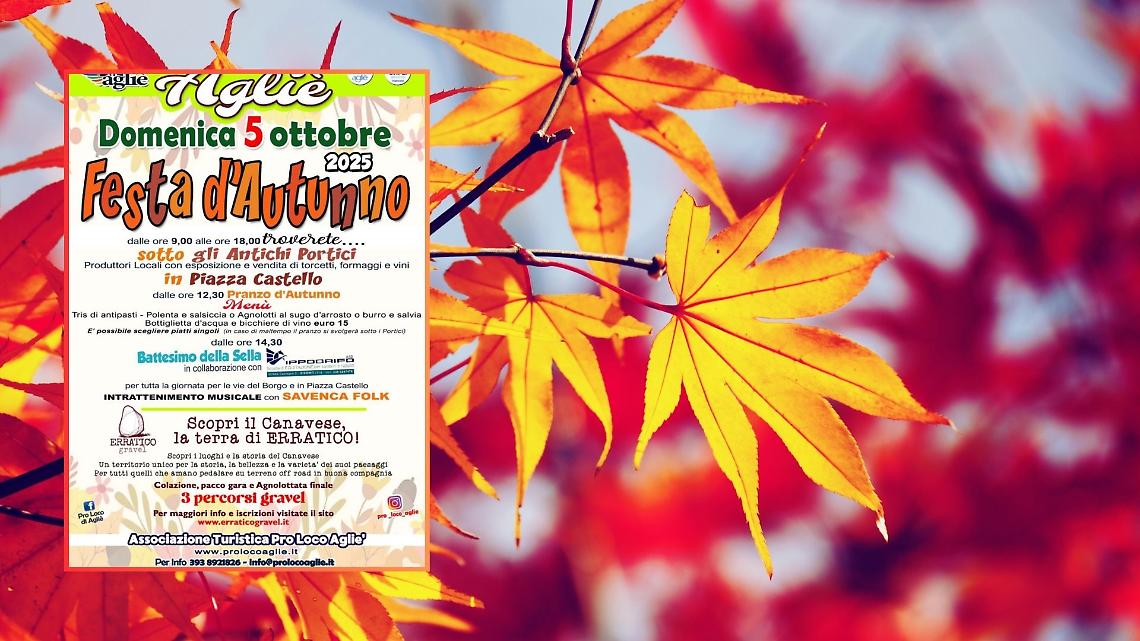 Agliè celebra l’autunno
