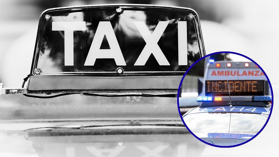 Taxi investe una donna all'incrocio tra via Pilo e corso Svizzera a Torino