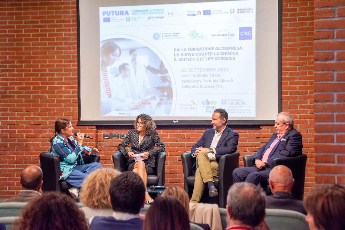 Un polo per il futuro: Colleretto Giacosa diventa il cuore della formazione biotech in Piemonte
