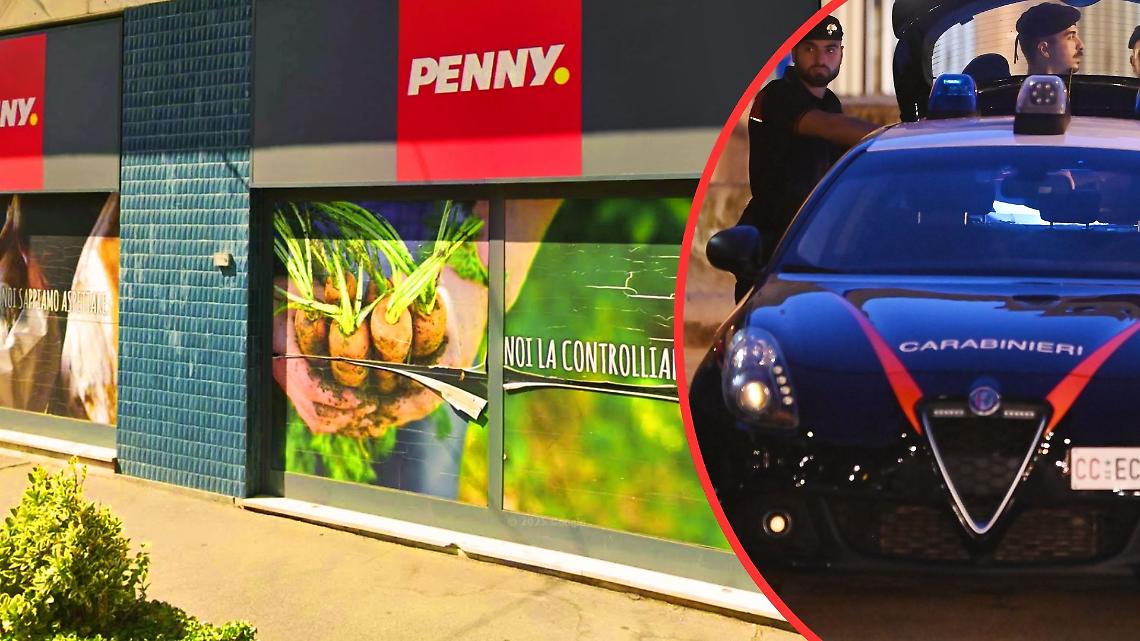 Rapina al Penny Market di piazza Risorgimento a Torino: bandito mascherato minaccia i cassieri e fugge