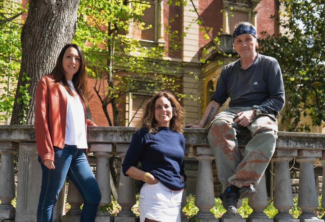 La direzione di Flashback Habitat: Stefania Poddighe, Ginevra Pucci e Alessandro Bulgini