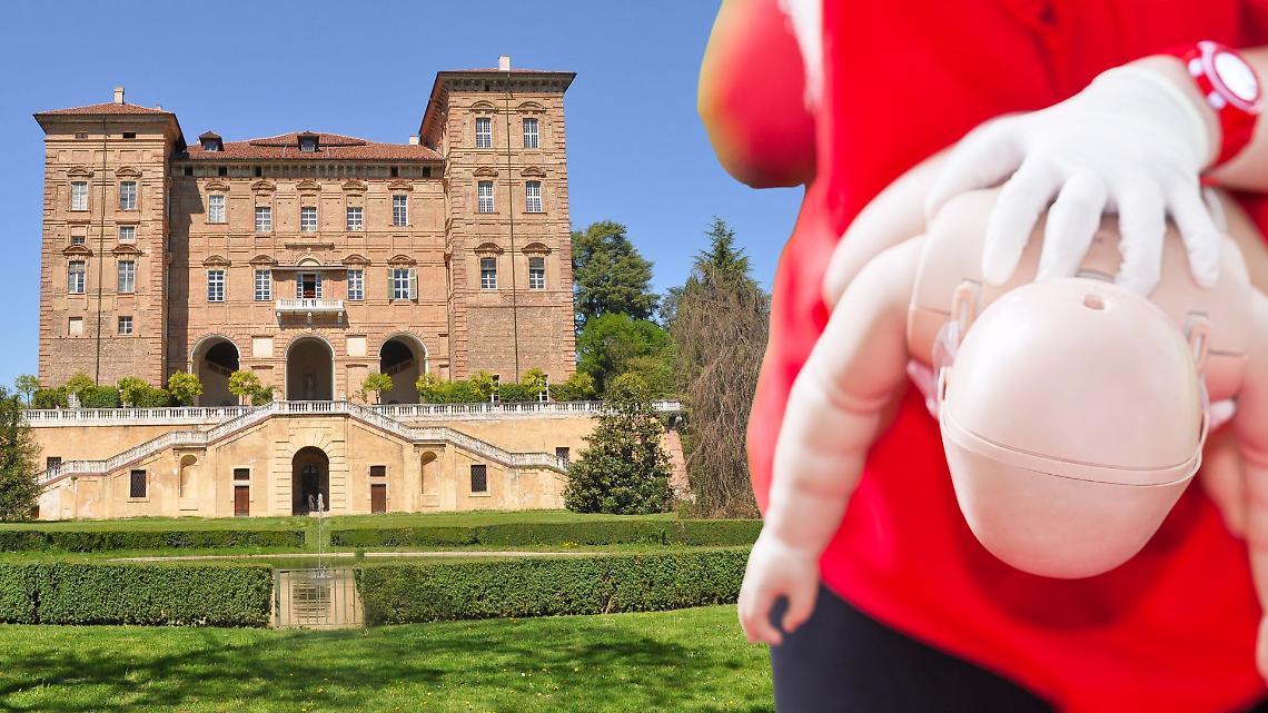 Al Castello di Agliè si impara a salvare un bambino