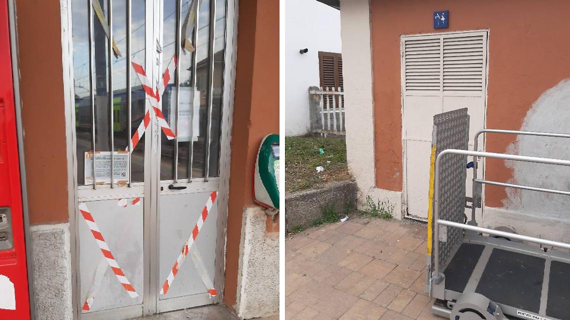 Volpiano, la stazione fantasma: chiusa, arrugginita e dimenticata