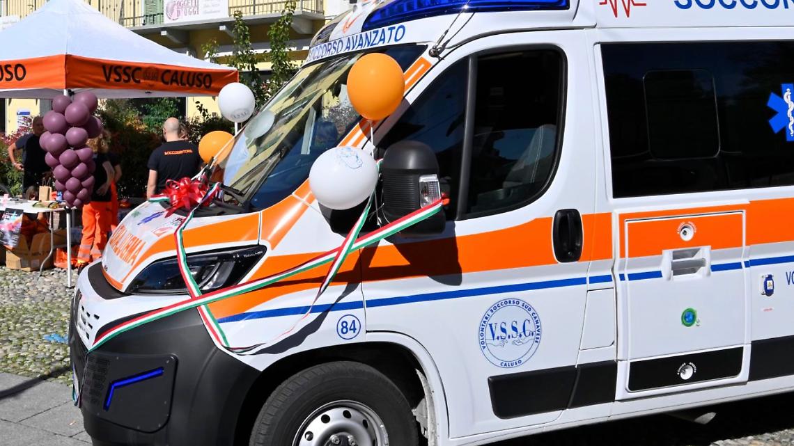 Una nuova ambulanza 
