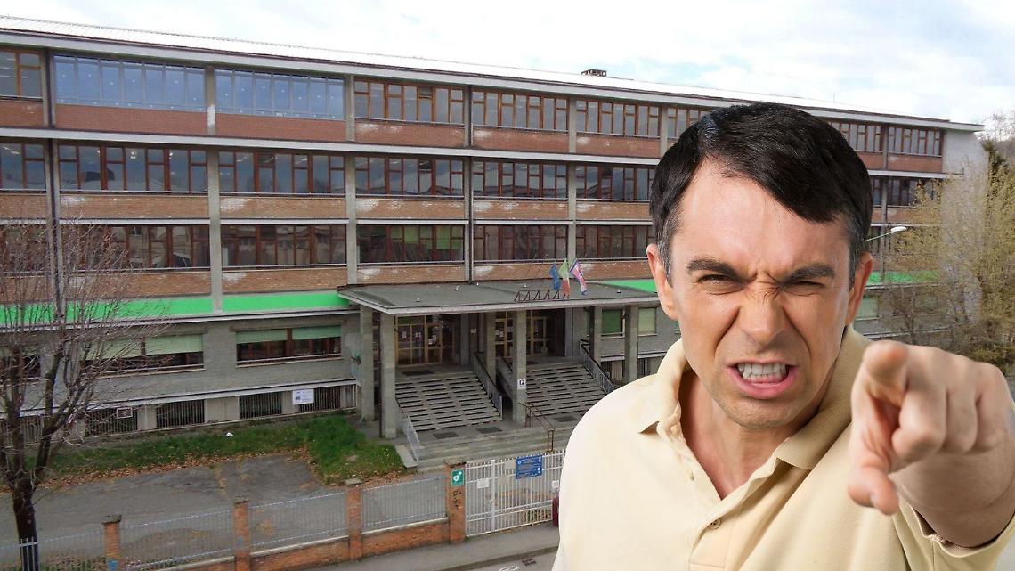 Liceo Buniva allagato a Pinerolo, le lezioni continuano lo stesso