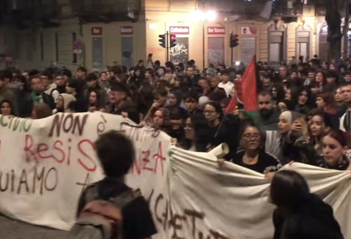 Torino torna in piazza per la flotilla: 9 italiani fermati, tra loro il medico Francesco Prinetti