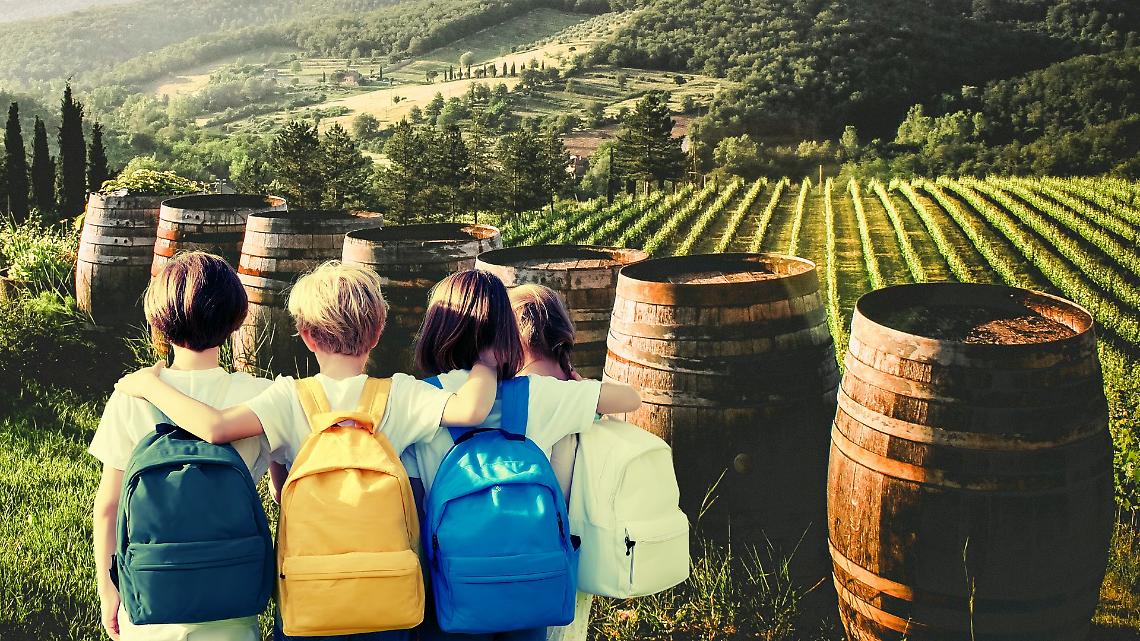 Balangero, la scuola diventa vigna