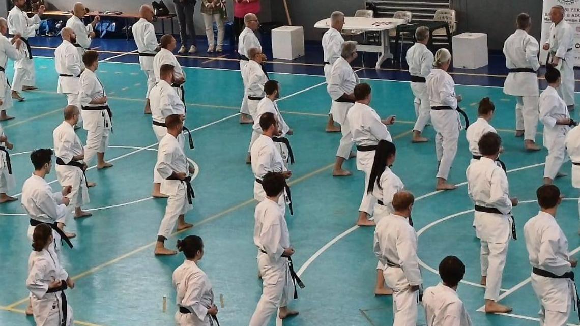Canavese, oltre cento karateka 
