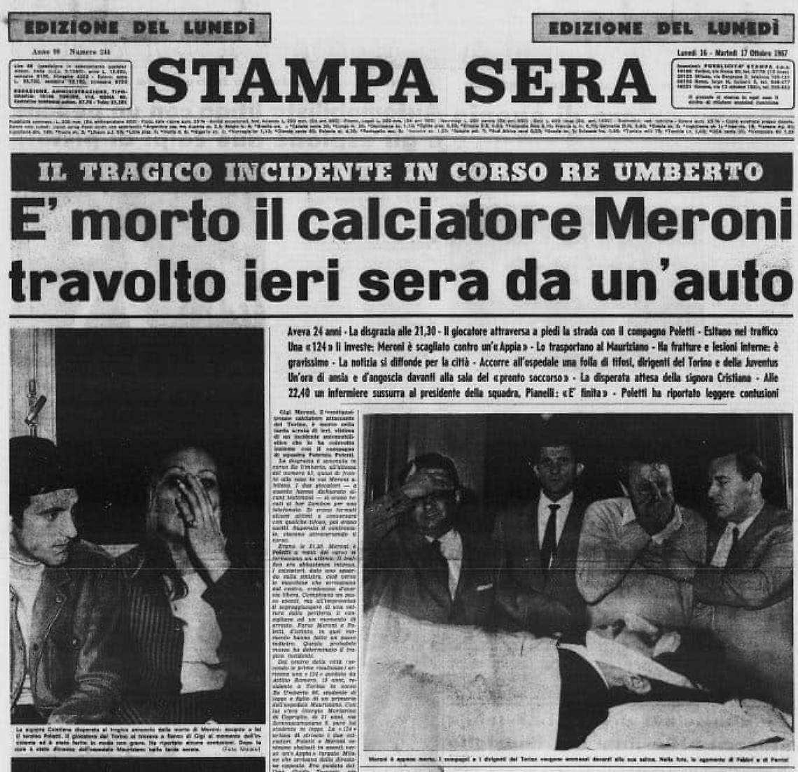 15 ottobre 1967 – La Farfalla granata vola per l’ultima volta.