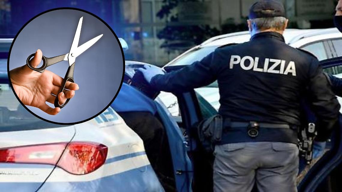 Assalta un supermercato armato di forbici e tenta la fuga: arrestato un 42enne a Torino