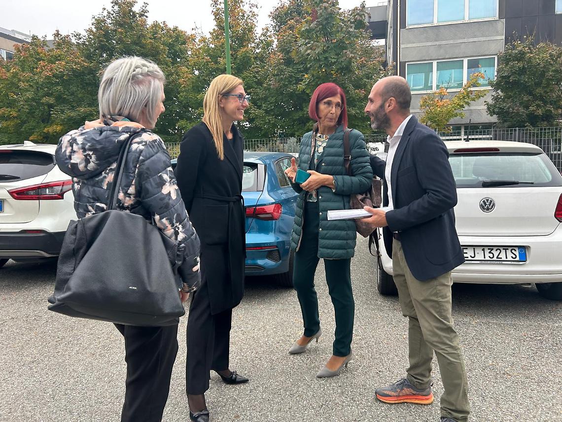 Al sopralluogo hanno partecipato il sindaco, la Matteo Chiantore, 