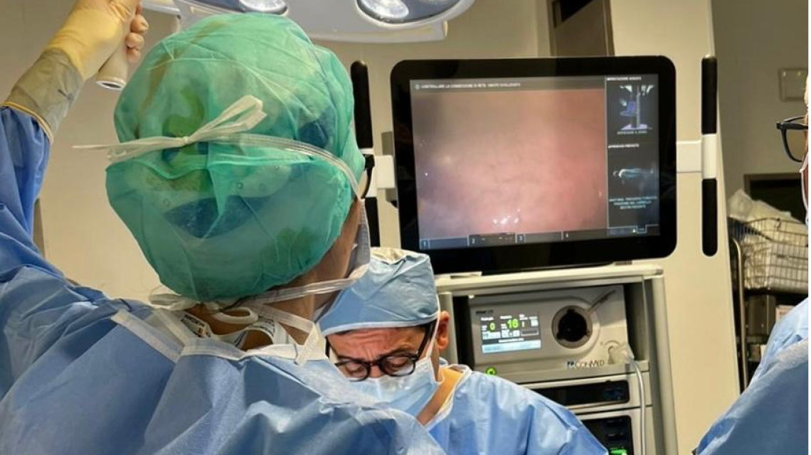 Intervento record al Mauriziano: asportato con il robot un polmone con due tumori