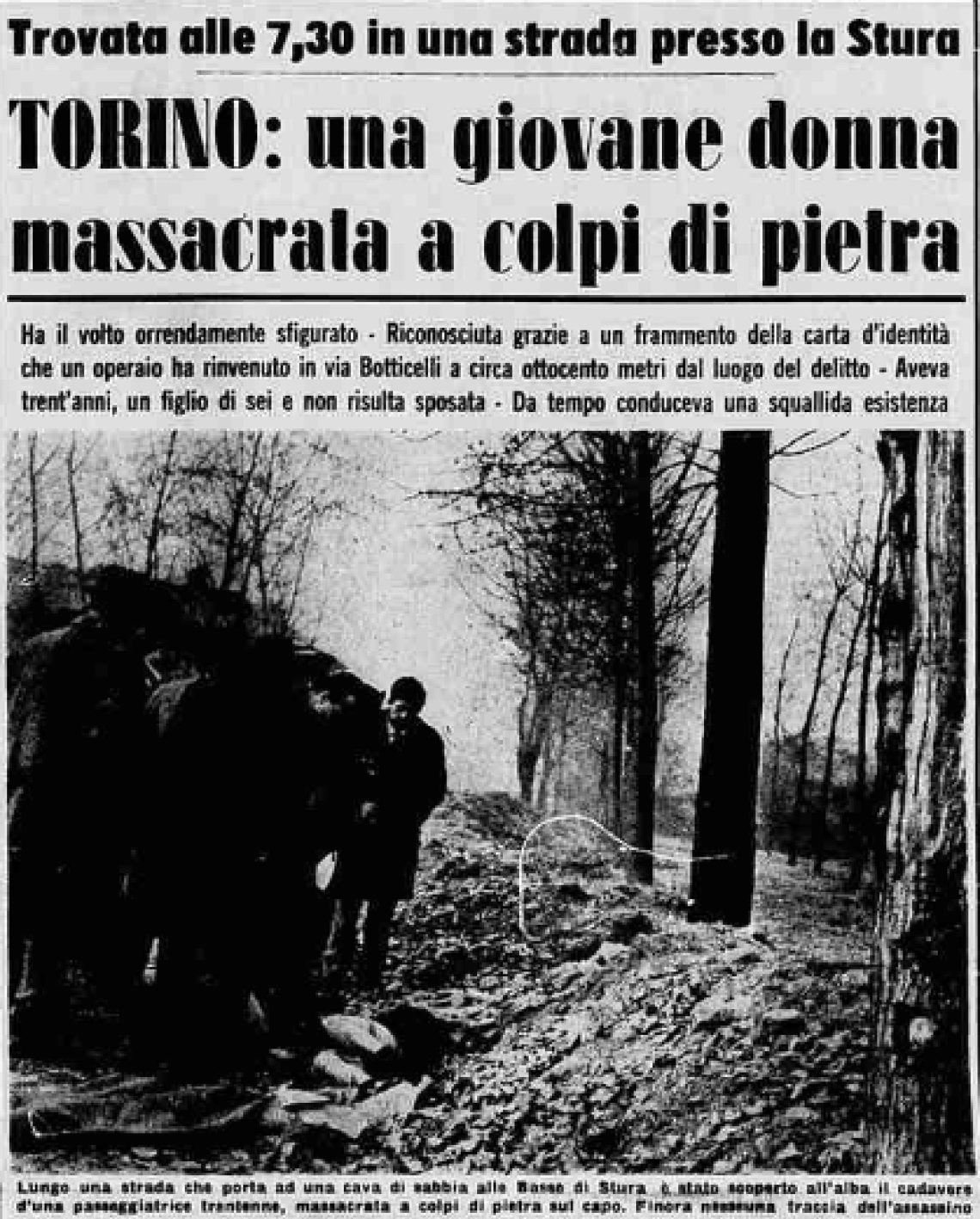 Maria Teresa ha smesso di sorridere da anni.