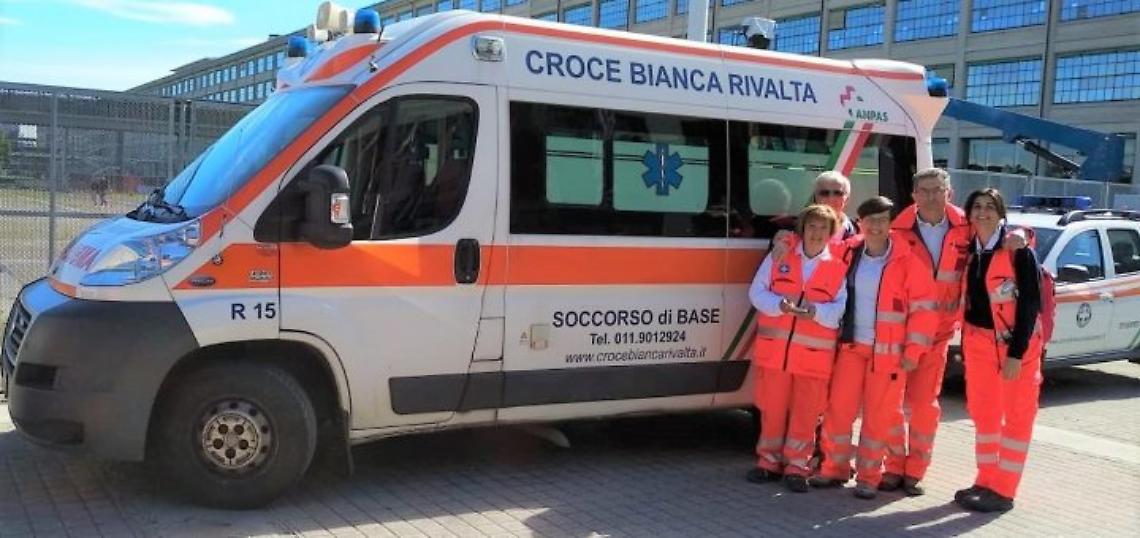 Rivalta, la Croce Bianca 