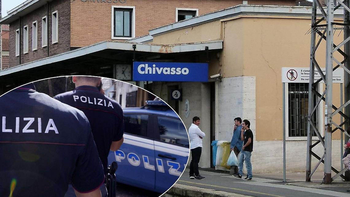 Chivasso, primi arresti nella “zona rossa” della stazione: due uomini fermati per resistenza a pubblico ufficiale