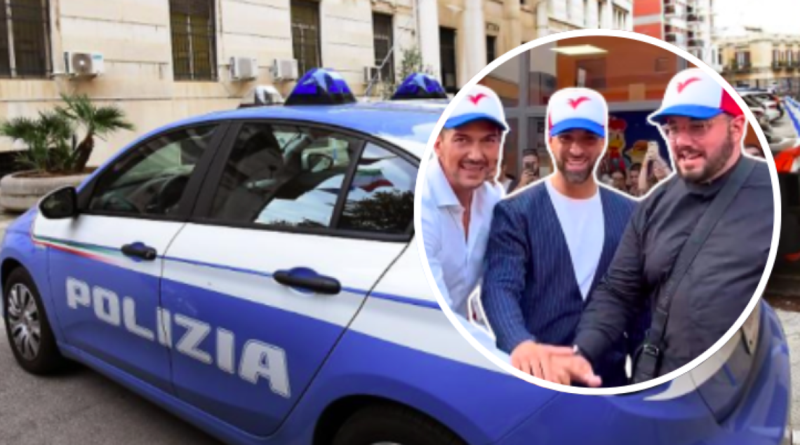 La Polizia ha catturato il malvivente con le mani nel sacco