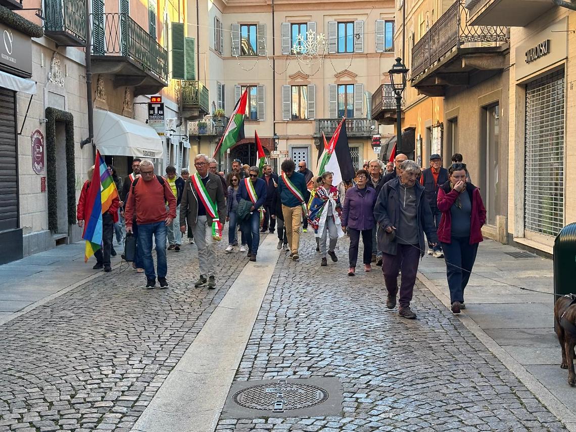 La marcia di oggi a Chivasso
