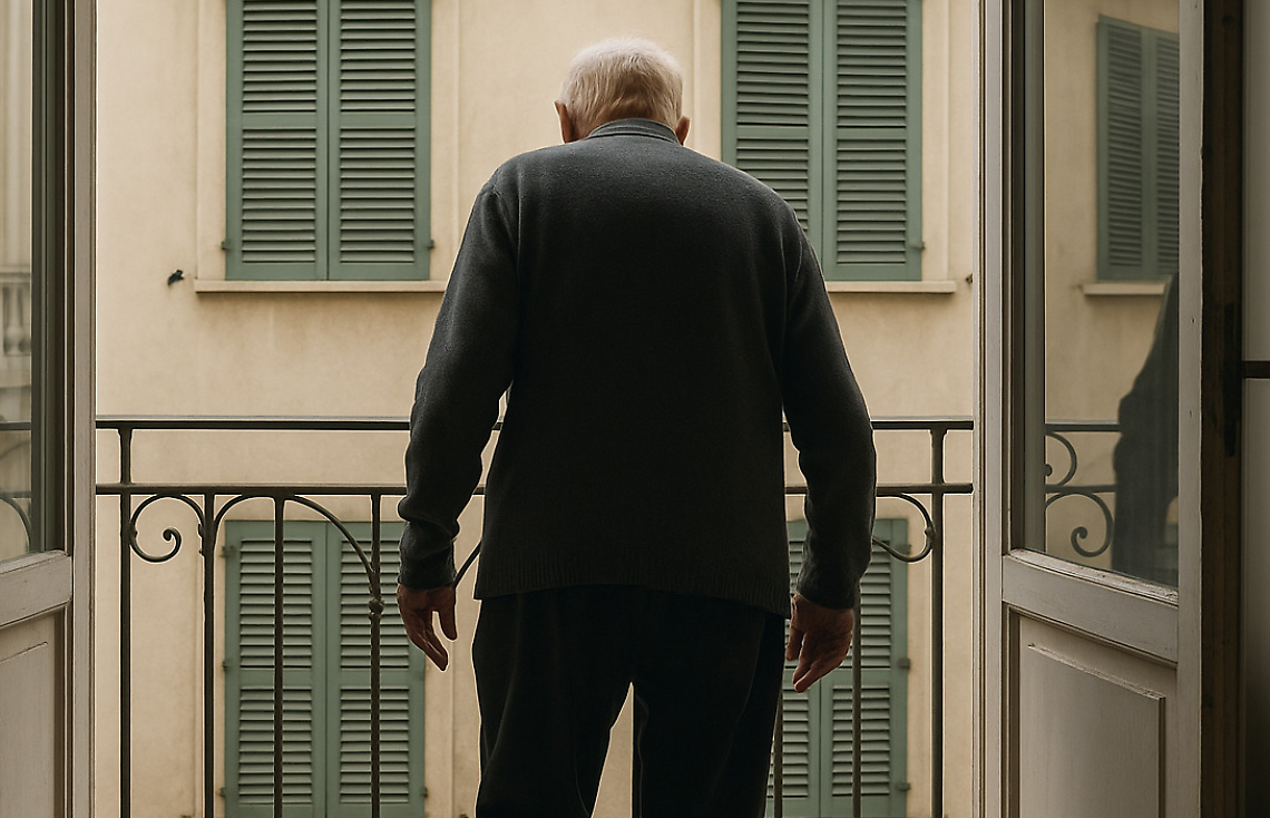 Dramma della solitudine a Nole, anziano di 93 anni precipita dalla finestra della casa di riposo