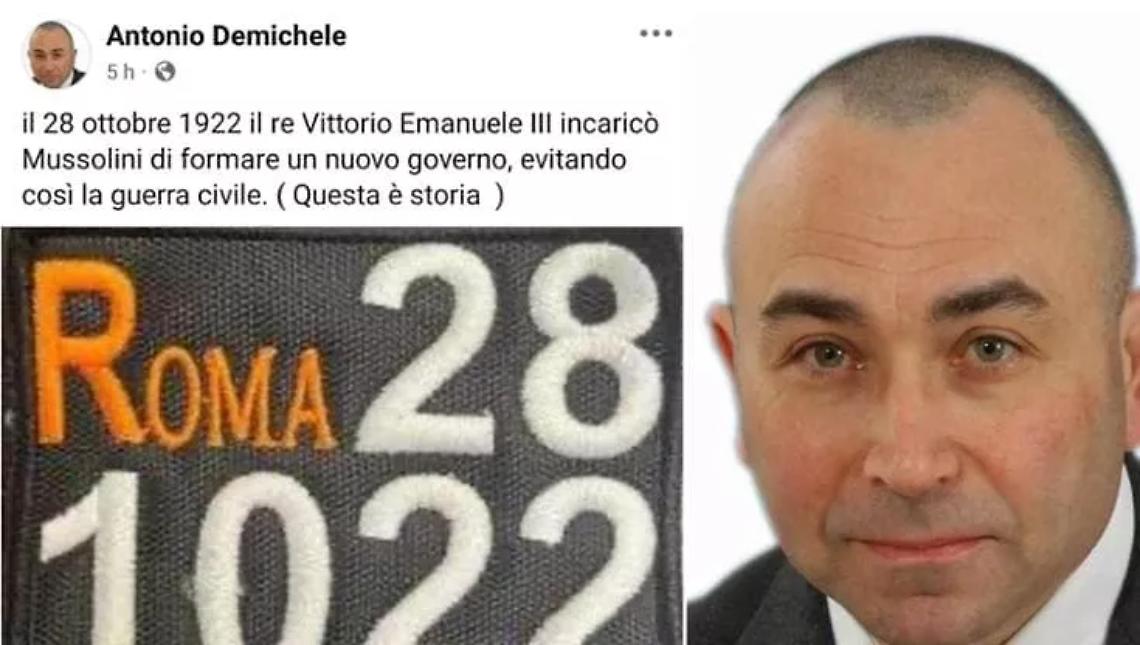 “Roma 281022”: il post del consigliere FdI che riaccende il fantasma della Marcia su Roma