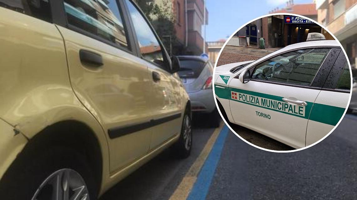 Strisce gialloblù in zona Gran Madre a Torino: ecco cosa significa e da quando scatteranno le multe