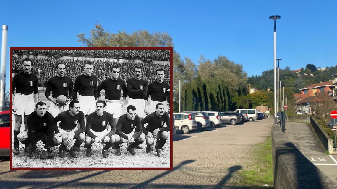 La  terrazza di piazza Europa cambierà nome: a San Mauro arriva “largo Grande Torino”
