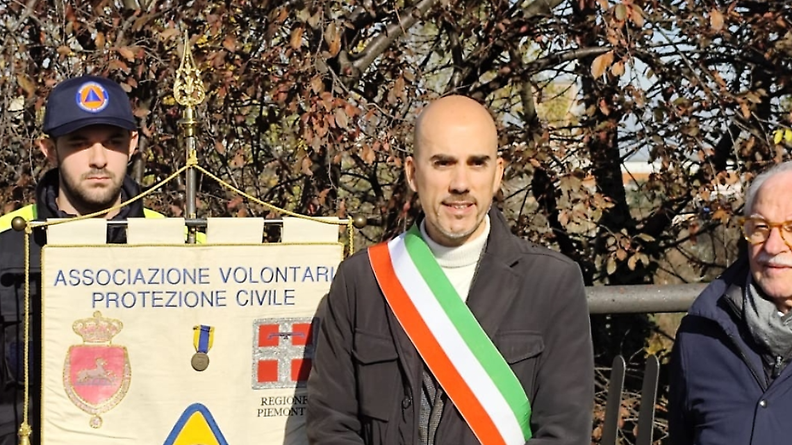 Venaria Reale ricorda l’alluvione del 1994 con una targa commemorativa