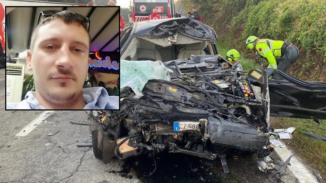 Tragedia ad Arignano: auto contro scuolabus, un morto e 16 feriti