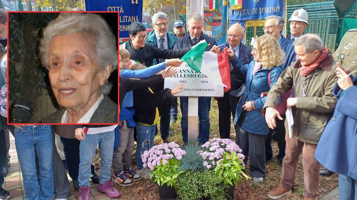 Torino dedica un giardino ad Anna Rosa Gallesio Girola, prima donna eletta nel Consiglio provinciale