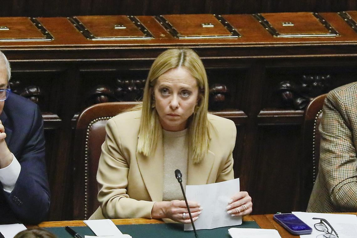 La premier Giorgia Meloni