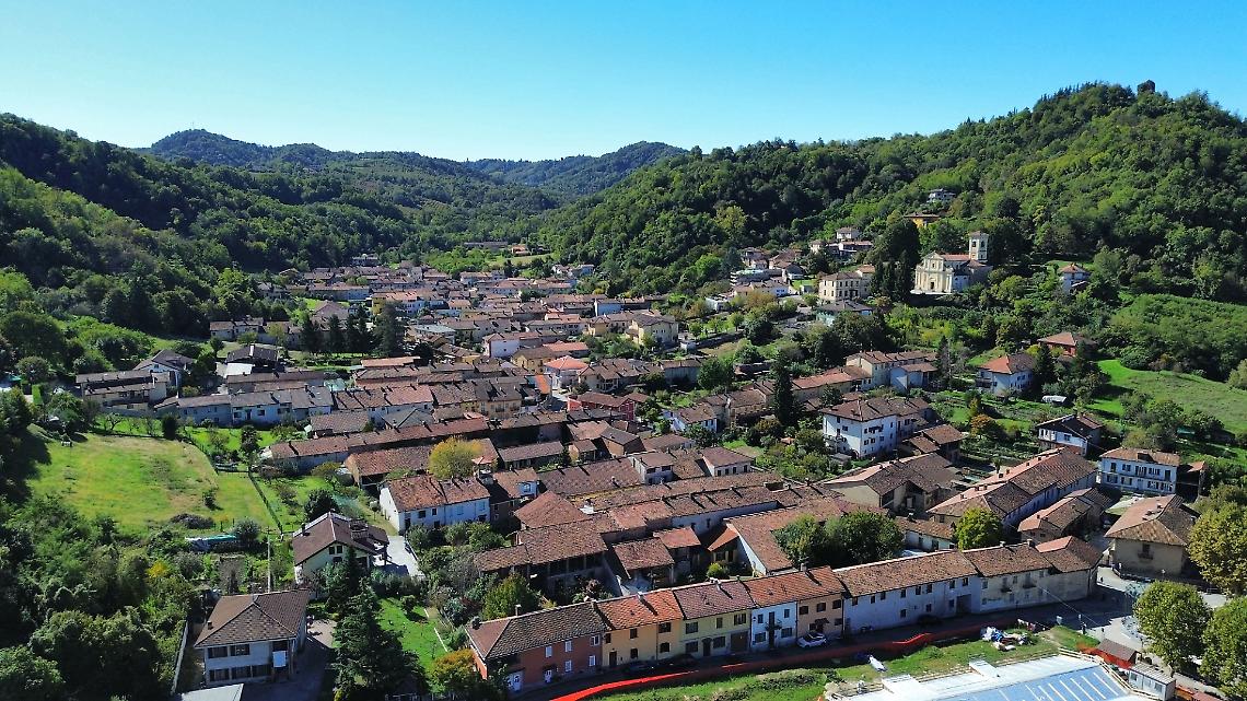 Il paese di Monteu da Po