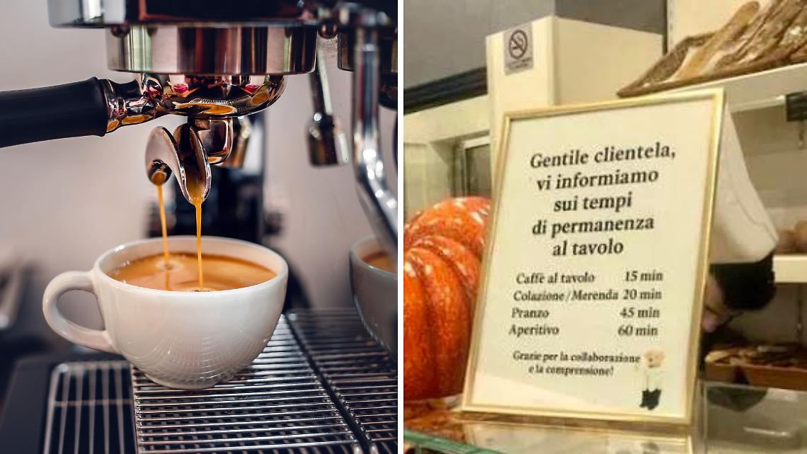 “Mi dia un caffè al volo”: a Torino arriva il bar col cronometro