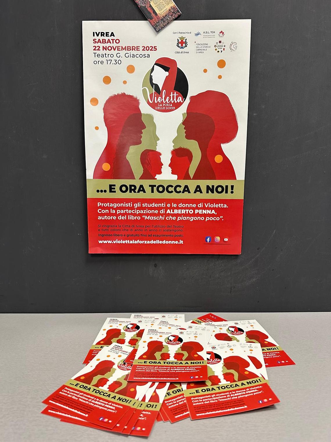 “E ora tocca a noi”: Ivrea alza la voce contro la violenza sulle donne