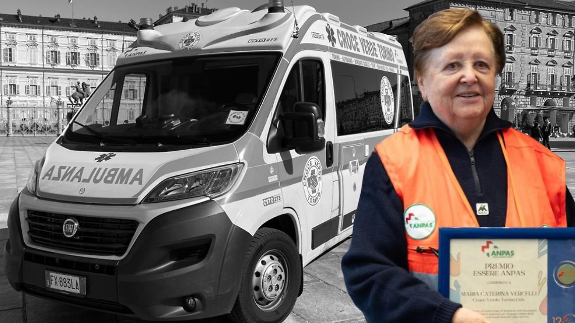 Lutto a San Mauro Torinese: addio a Marina Vercelli, fondatrice della Croce Verde cittadina