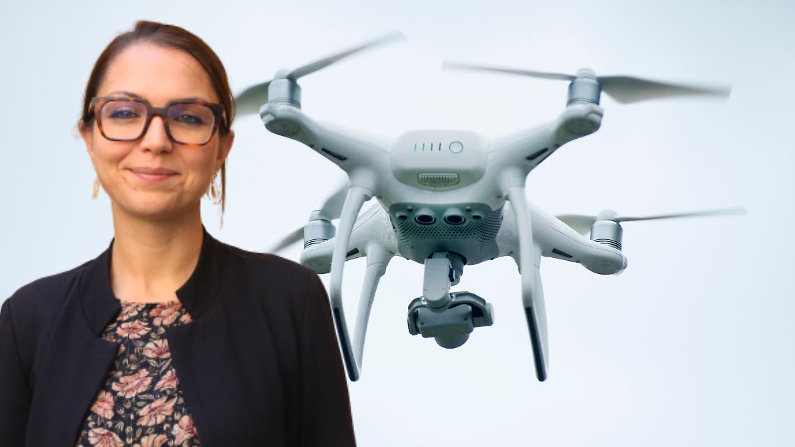 A Settimo arrivano i droni: finalmente qualcuno che vede buche, topi e marciapiedi scassati