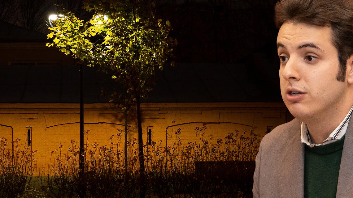 Ivrea al buio: lampioni coperti dagli alberi e quartieri sempre più insicuri