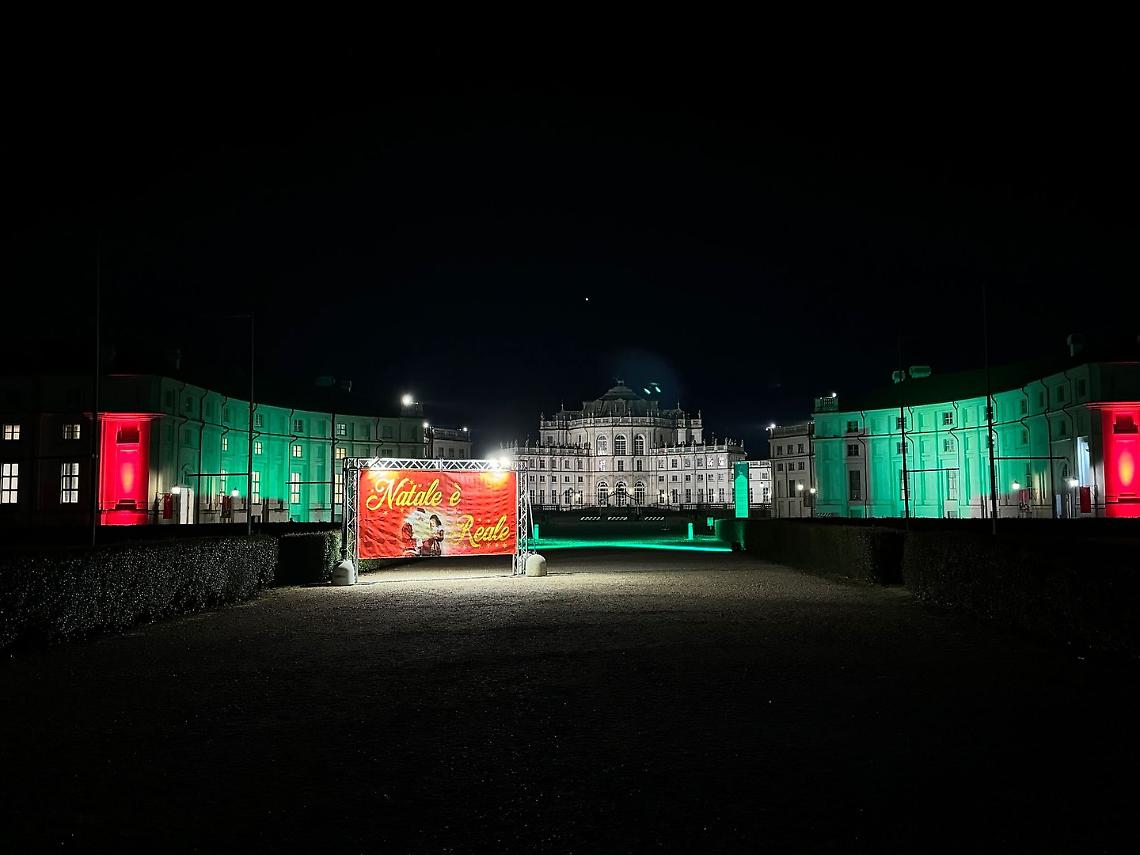Natale è Reale conquista Stupinigi