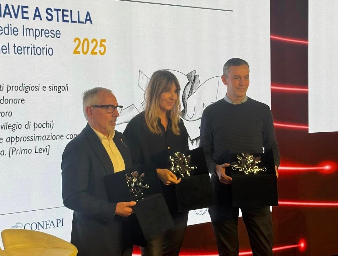 Chiave a Stella 2025, premiate Amper Auto, Rayonics e Tamigi