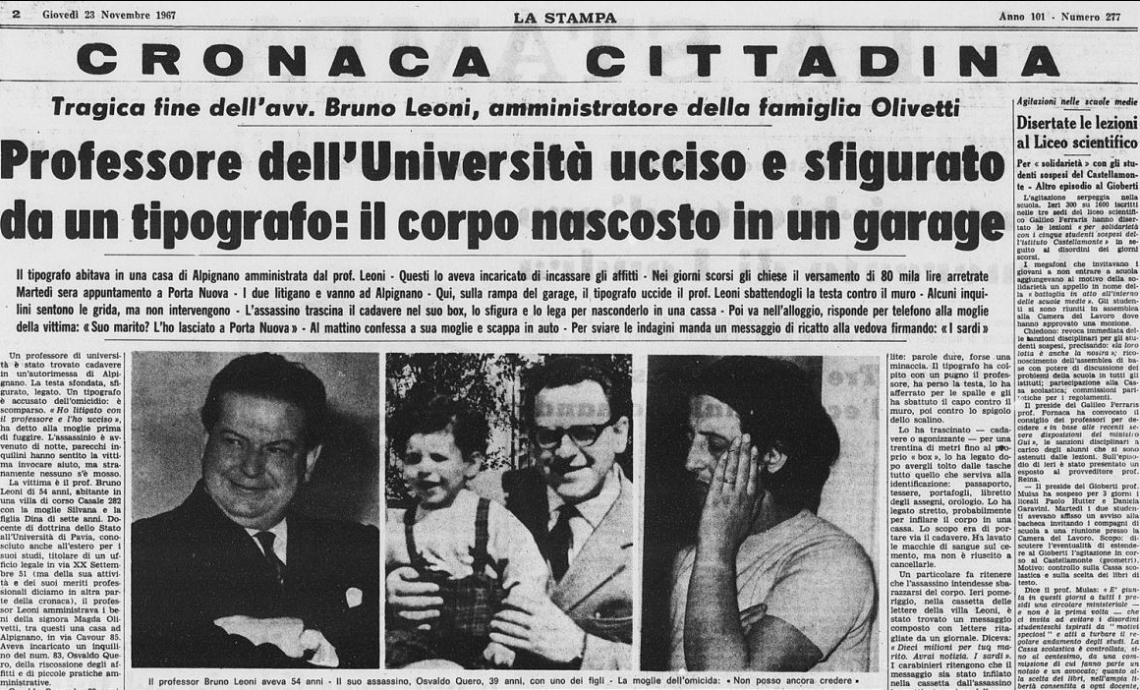 Da professore universitario a postumo leader del liberalismo italiano.
