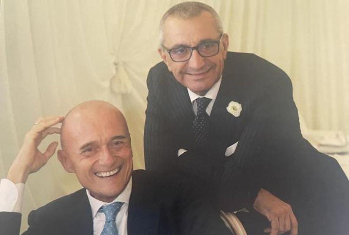 Alfonso Signorini con Paolo