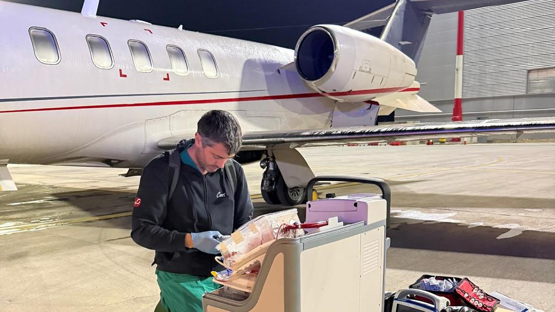 Trapianto record alle Molinette: cuore vola da Atene a Torino e salva un uomo di 65 anni