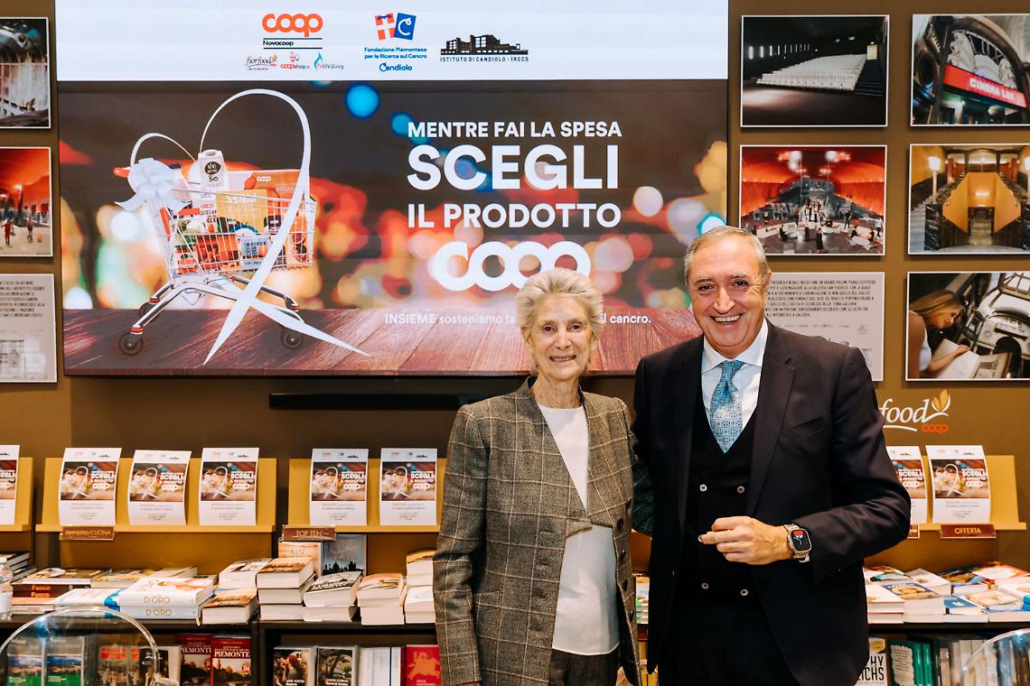 Coop e Candiolo, un dicembre di solidarietà: ogni acquisto aiuta la ricerca sul cancro