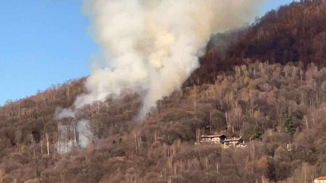 Incendio boschivo 