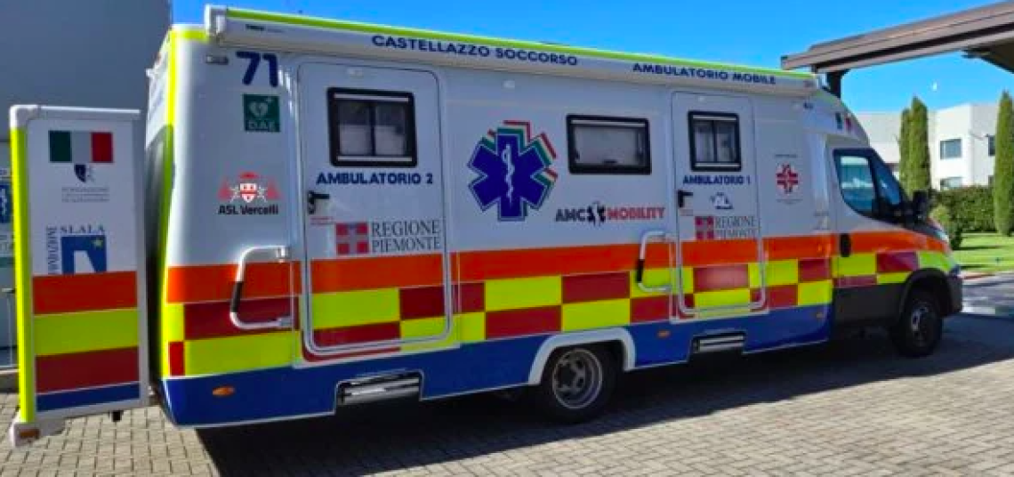 Il camper promosso dall'Asl  di Vercelli