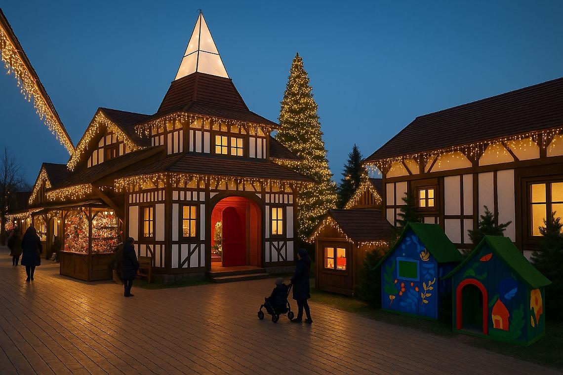 Villaggio di Natale - Piazza Solferino