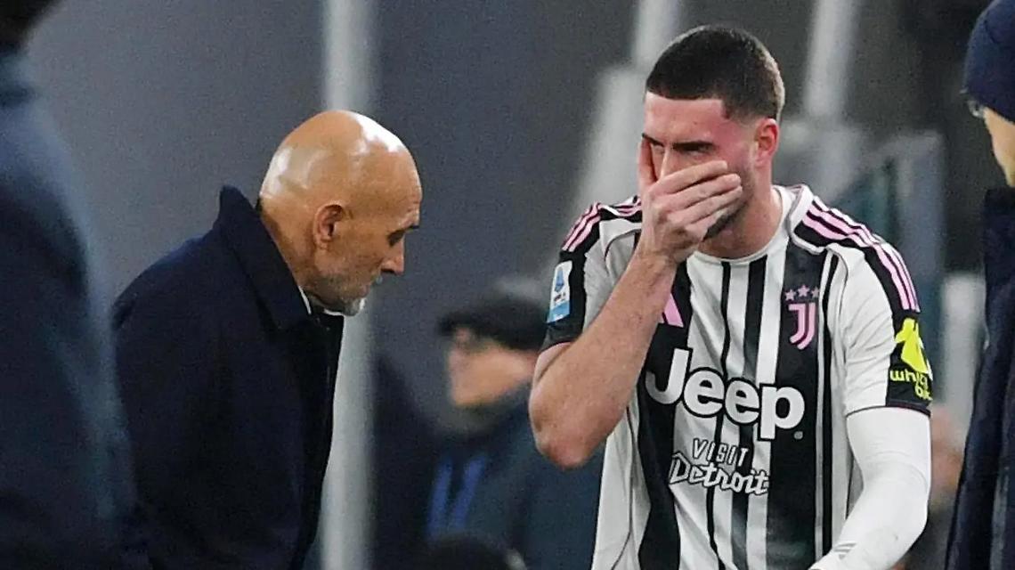 La Juve perde il suo bomber
