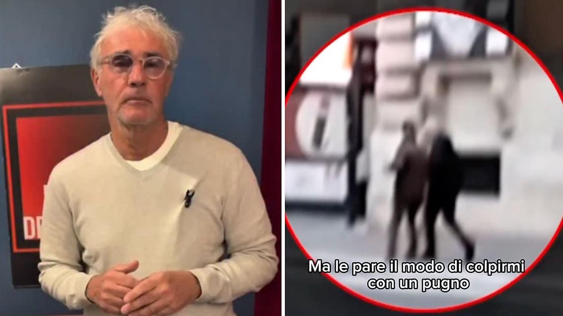 Massimo Giletti aggredito da un ex dei servizi segreti