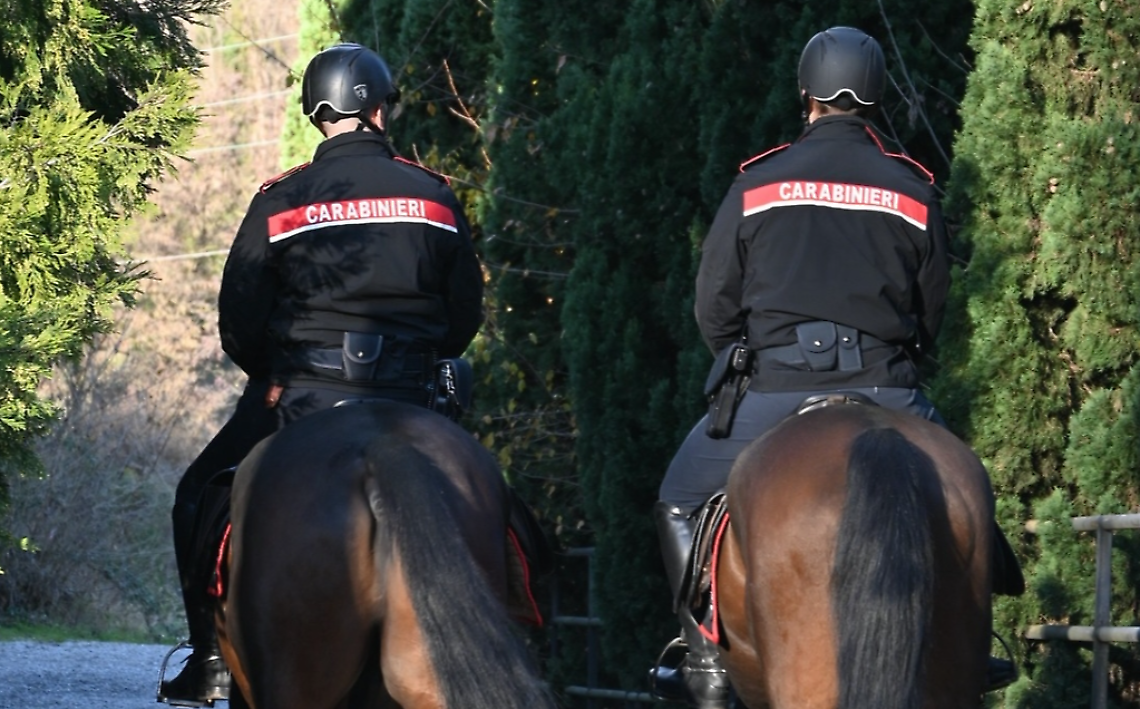 Carabinieri a cavallo