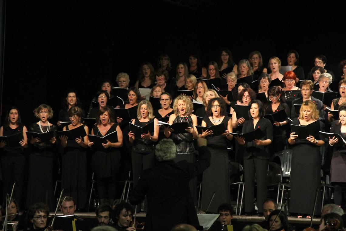 “InCanto di Natale”: il Coro Mozart e la Filarmonica Andreo insieme sul palco dell’Auditorium